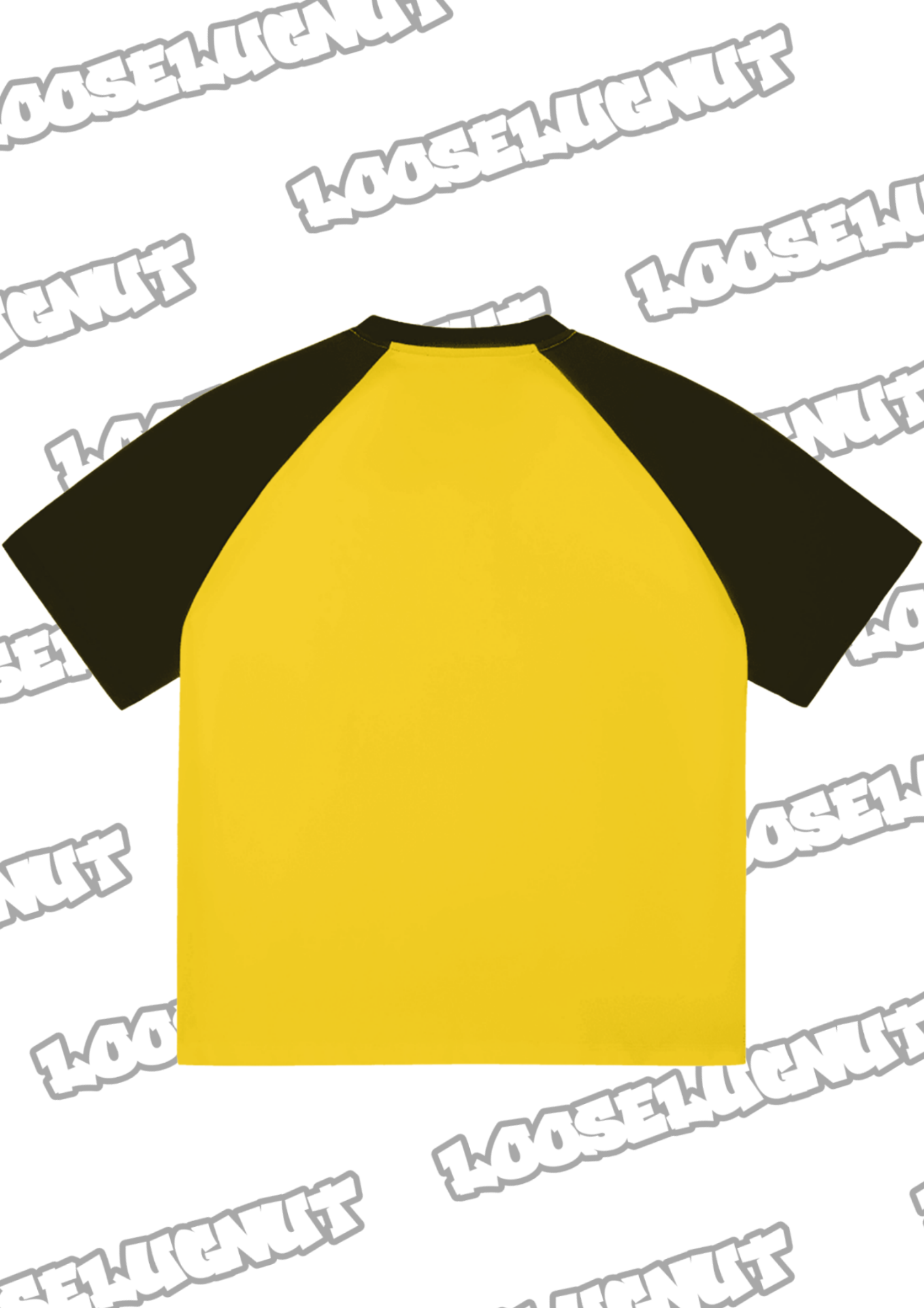 Yellow and black LooseLugnut shirt