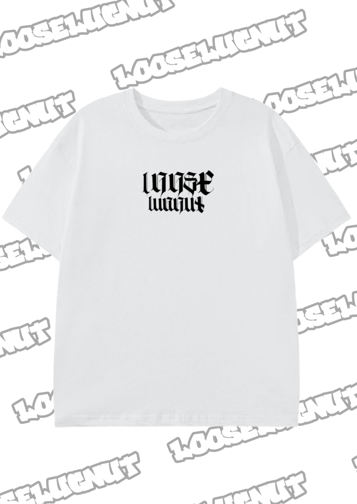 Old English LOOSELUGNUT font Unisex T-Shirt