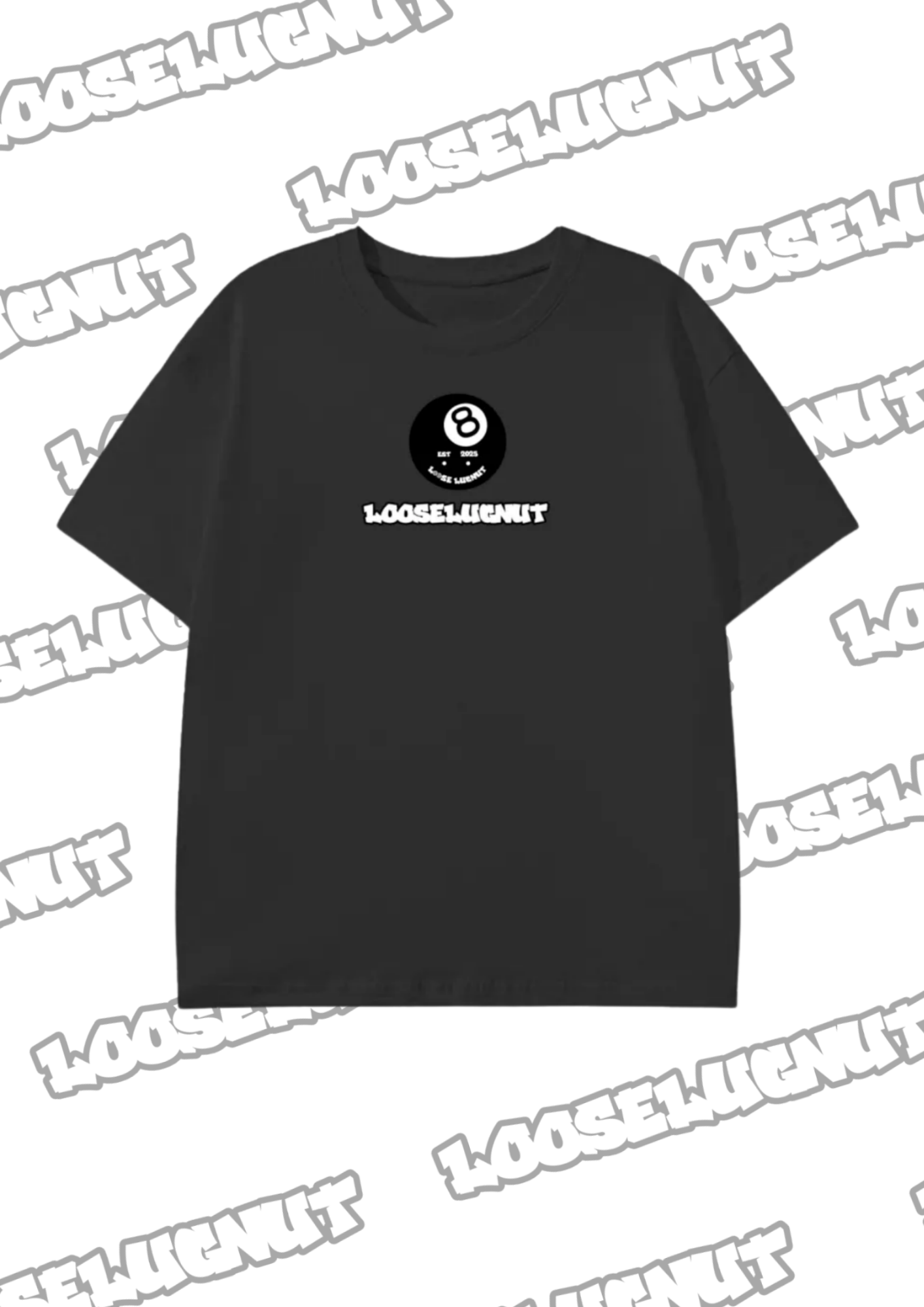 8 ball LooseLugnut Cotton T shirt