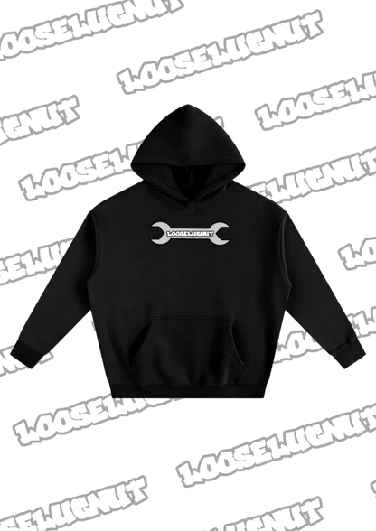 Wrench LooseLugnut Logo Oversize Fleeced Hoodie