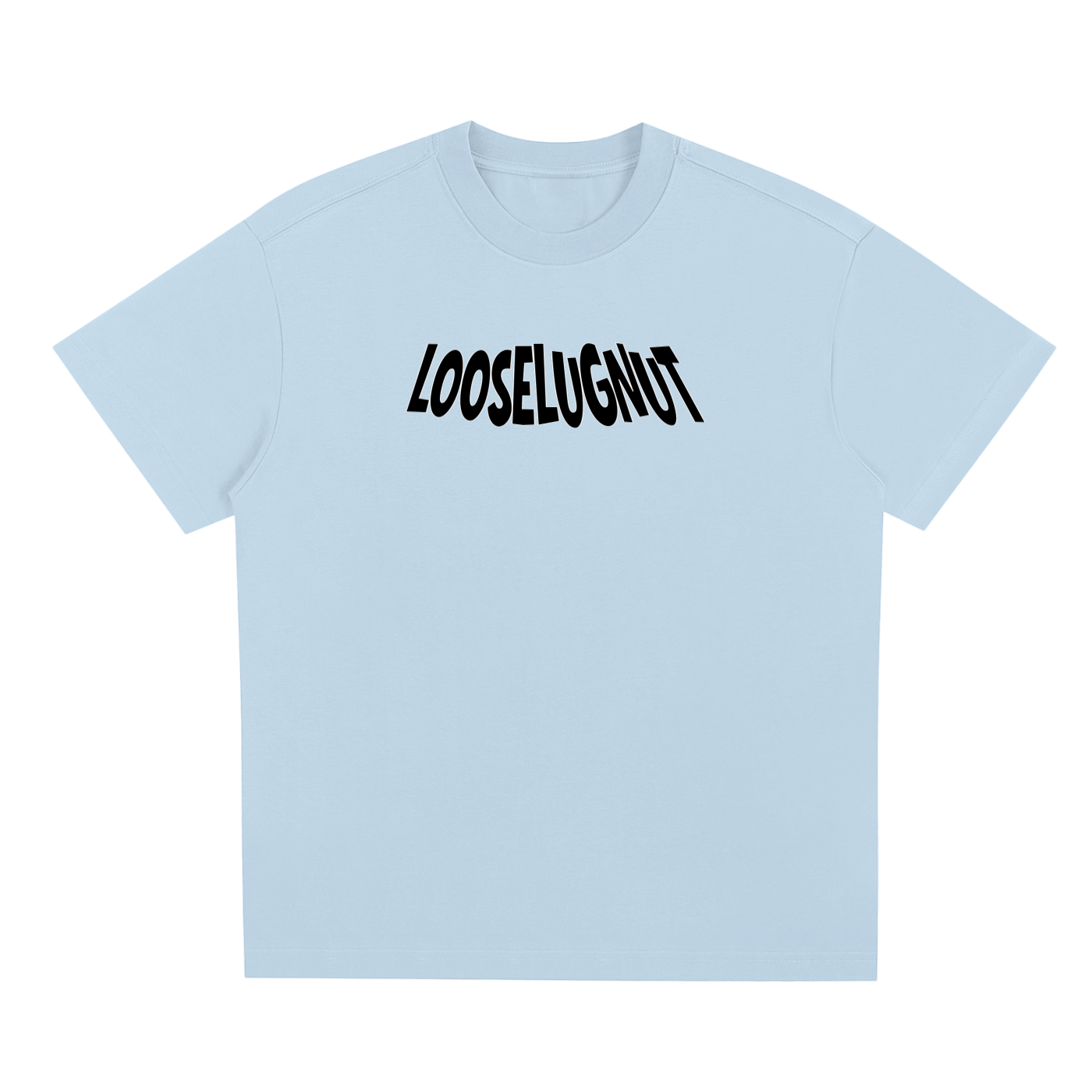 LOOSELUGNUT Spikey Skull Design T-Shirt